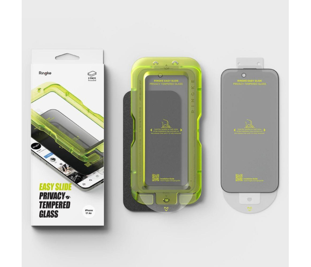 Ringke Easy Slide 2-Pack do Iphone 17 Air Privacy 8800328812321 - 1359807 - zdjęcie 5
